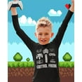 thumbnail image 2 of Tstars Boys Unisex Video Game Gift for Gamer Shirt Video Game Control Freak Cool Funny Humor Nerdy Geek Gaming Birthday Gift for Son Youth Kids Long Sleeve T Shirt, 2 of 6