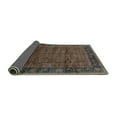 thumbnail image 2 of Ahgly Company Indoor Square Oriental Turquoise Blue Industrial Area Rugs, 8' Square, 2 of 4