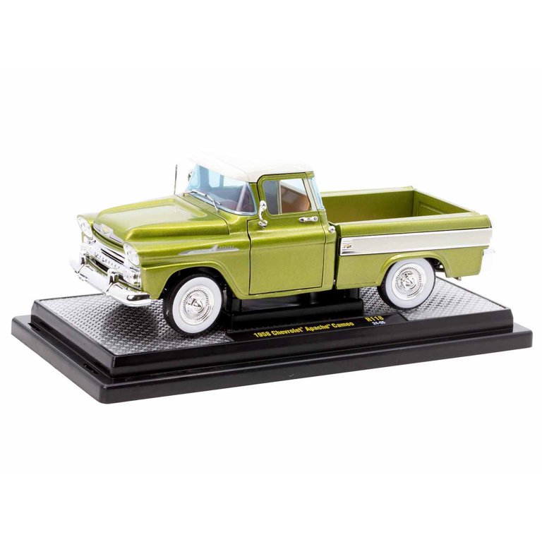 【送料・税込】1958 Chevrolet Apache Cameo　M2限定品 M2 Machines 1:64 1958 Chevrolet Cameo Pickup Truck Lowriders
