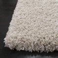 thumbnail image 4 of SAFAVIEH Royal Ronnette Solid Plush Shag Area Rug, Cream, 5'3" x 7'6", 4 of 8