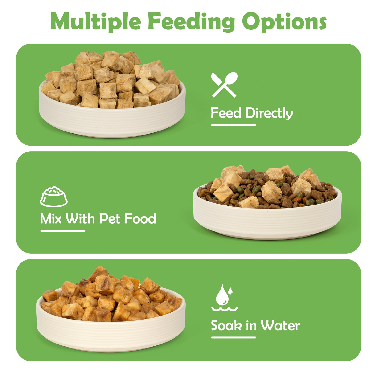 MON2SUN Salmon Freeze Dried Dog Treats, 10.6 oz