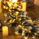 thumbnail image 3 of Guirnalda de pino de Navidad con luces, 190CM, cedro Artificial para Navidad, vacaciones, camino de mesa de invierno, escalera, decoración de chimenea, 3 of 5