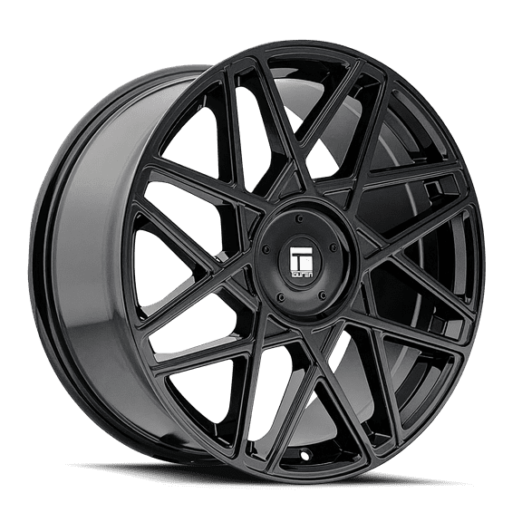 18x8 Touren TR66 Gloss Black Wheel 5x112/5x120 (35mm)