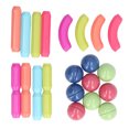 thumbnail image 1 of Juego de bloques constructores magnéticos para niños, rompecabezas seguro, juguetes educativos para niños, 25 uds., 1 of 8