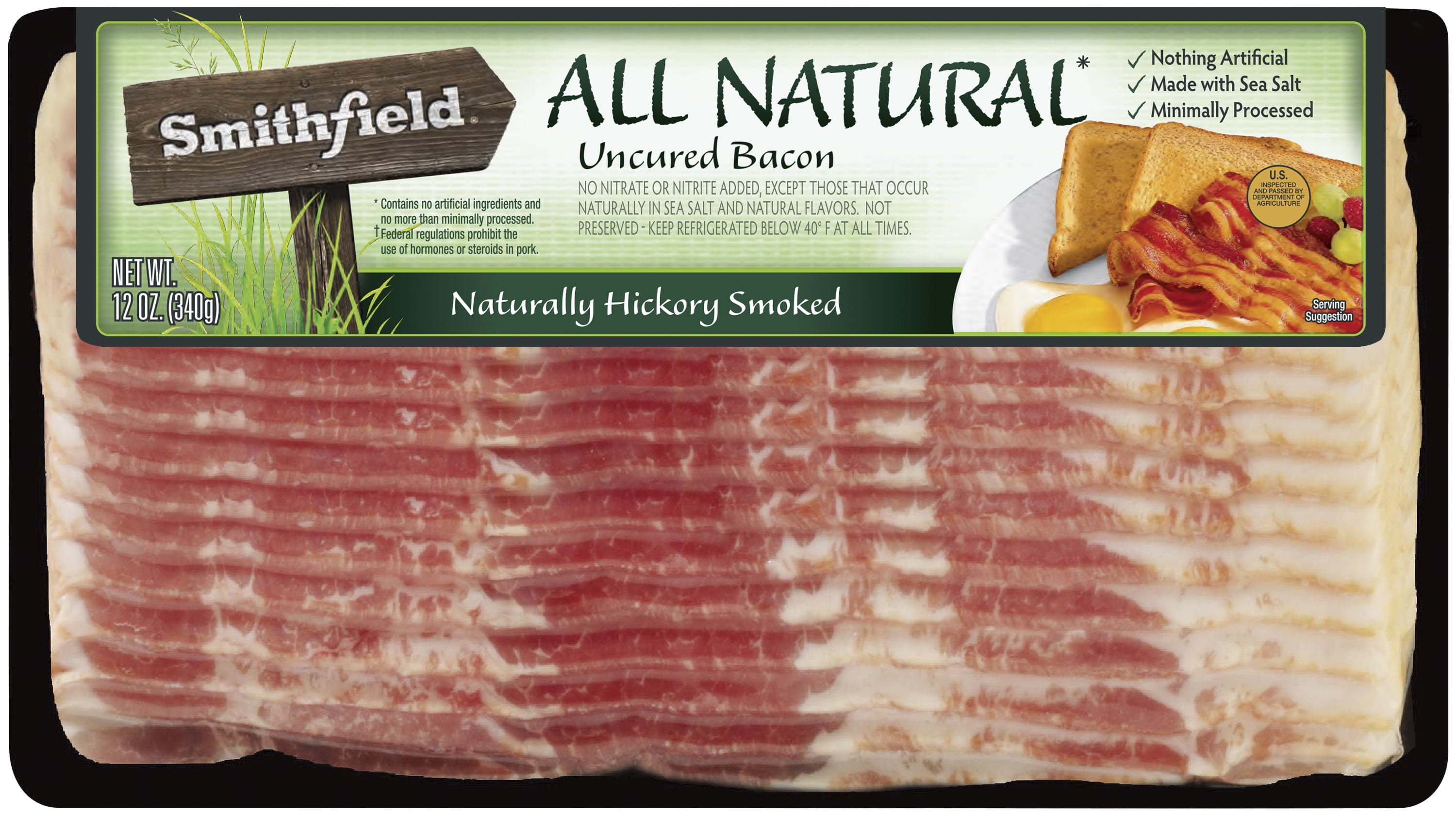 Nitrite Free Hickory Bacon