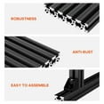 thumbnail image 6 of Aluminum Extrusion European Standard 2040 V Slot Anodized Linear Rail for 3D Printer Parts and CNC DIY 1500mm 10Pcs Black, 6 of 7