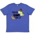 thumbnail image 3 of Inktastic Halloween Trick Rawr Treat with Dinosaur Youth T-Shirt, 3 of 5
