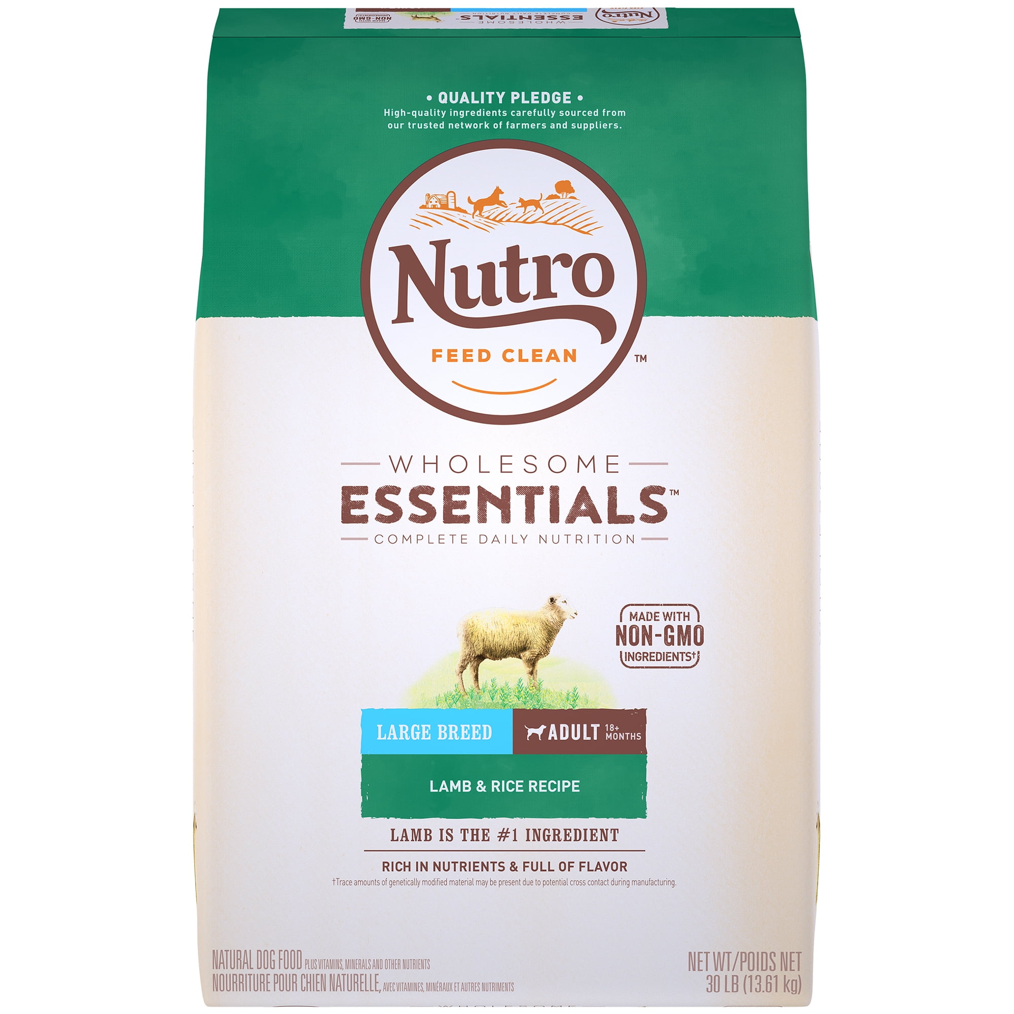 nutro essentials large breed lamb