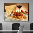 thumbnail image 4 of Cuadro sobre lienzo, póster de pasta italiana, póster de ensalada de pan y frutas e impresiones, imágenes artísticas de pared para el comedor, cuadros, 4 of 5