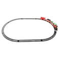 thumbnail image 1 of de tren eléctrico navideño de 14 PCS con luces y sonidos s de vías ferroviarias Locomotora y de vías para juguetes electrónicos debaj, 1 of 8