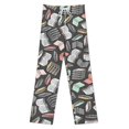 thumbnail image 3 of So Many Books Pajama Pants Loose Pajamas Female Breathable Home Trousers Leisure Sleeping Pants Large Size, 3 of 6