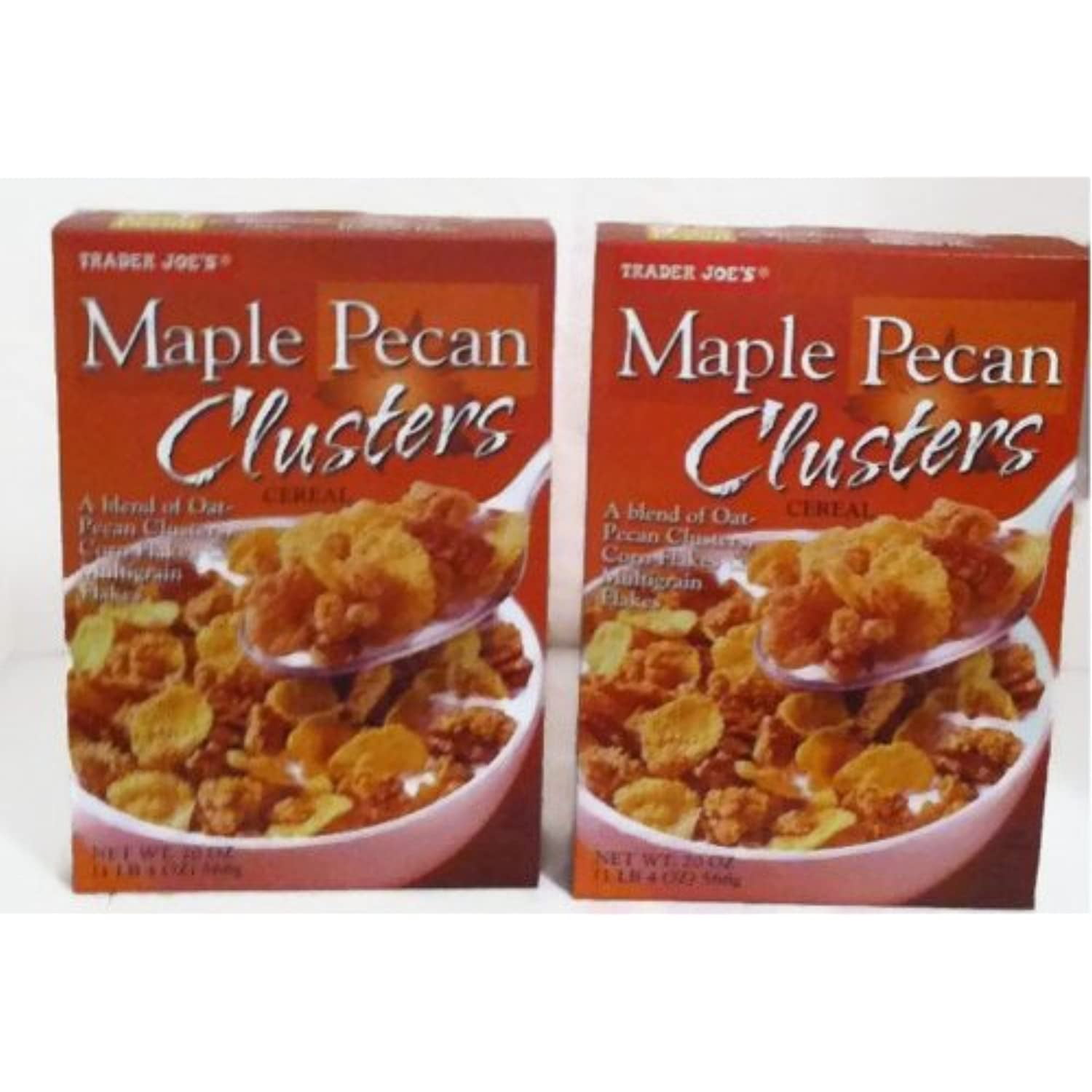 TJ Maple Pecan Clusters Cereal 2 20 Oz Boxes