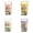 Color A 1PCS & Color B 1PCS & Color C 1PCS & Color D 1PCS, variant on Portable Breakfast Cup Set: 360ml + 360ml For Fruits Oats Yogurt Milk & | Perfect For Students & Outdoor Picnics | Includes Spoon & Design