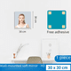thumbnail image 3 of Pegatinas de pared de espejo suave autoadhesivas para baño, dormitorio, espejo de cuerpo entero, espejo cosmético, espejo acrílico para el hogar, 3 of 3