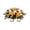 Yellow, variant on Cemetery Flowers Saddle Shaped for Tombstone, Large Headstone Flower Saddle for Outdoor Grave, Memorial Flower Arrangement for Cemetery, Grave Saddle Decor for Memorial Day, 25.59x13.78 Inch
