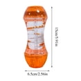 thumbnail image 2 of Goleeg Sensory Timer, 6 Inch Bubble Timer, Spiral Liquid Motion Bubbler Timer Colorful Water Timer Liquid Sensory Activity Fidget Calm Stress Relief Desk Adults Decoration Oil Hourglass, 2 of 6