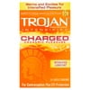 TROJAN Charged Orgasmic Pleasure Lubricated Latex Condoms, 10 Count