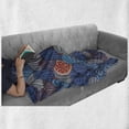 thumbnail image 6 of Fruit Soft Flannel Fleece Throw Blanket, Half Whole Fig Fruits Ripe Gourmet Vivid Mediterranean Region Artwork, Cozy Plush for Indoor and Outdoor Use, 60" x 80", Blue Purple Grey, by Ambesonne, 6 of 6