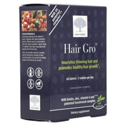 New Nordic Hair Gro Hair Growth Vegan Tablets With Biotin