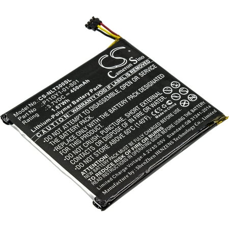 Thermostat Battery - 450mAh Cameron Sino Replacement Battery for Nest Learning Thermostat T200377, Learning Thermostat T200477, Learning Thermostat T200577, 3701-0001-01,P11GY1-01-S01