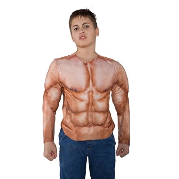 UNDERWRAPS Big Boy's Childrens Padded Muscle Shirt - Photo Real Top ...