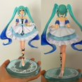 thumbnail image 2 of Figura de Hatsune Miku de 20cm, adornos de personajes sexys, falda de princesa blanca, juguete de decoración para niña, regalo de Navidad para chico y adulto, 2 of 4