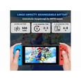 thumbnail image 4 of For Switch Controller, Wireless Controller Compatible for Nintendo Switch/OLED/Lite with 6-Axis Gyro Sensor/Double Vibration/Wake-up/Screenshot Controller Switch with Wrist Strap Red and Blue, 4 of 7