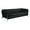 Black, variant on Titan Furnishings Modern Genuine Italian Leather Upholstered Sofa in Black
