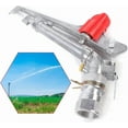 thumbnail image 2 of 2" Agriculture Irrigation Spray Gun Sprinkler Large-Area 360° Adjustable Water Watering Sprinkler Spray Gun Large-Area Garden Irrigation, 2 of 9