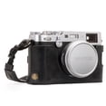 thumbnail image 1 of Camera Case + Strap Megagear Fujifilm X100F Leather Black, 1 of 7