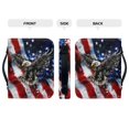 thumbnail image 4 of HELLHERO Eagle Pattern Bible Covers with Zipper Protective Book Holder Organizer for Prayer, PU Leather Bible Church Bags for Christian Prayer, 4 of 13