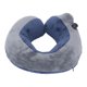 thumbnail image 2 of Almohada de viaje inflable tipo u almohada portátil de cuello para apoyar la almohada de sueño azul oscuro con gris, 2 of 10