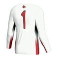 thumbnail image 3 of Unisex GameDay Greats #1 White Louisville Cardinals Lightweight Volleyball Jersey, 3 of 4