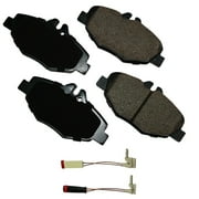 Akebono EURO Ultra-Premium Brake Pad Set, Ceramic Fits select: 2006 MERCEDES-BENZ E 350 WAGON, 2003 MERCEDES-BENZ E