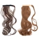 thumbnail image 3 of 2 extensiones de cabello de cola de caballo de 60 cm, largas, rizadas, con degradado, para mujer, con cierre de velcro., 3 of 14