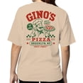 thumbnail image 2 of Smartprints Gino's Pizza Brooklyn Women's T-Shirt Natural, Cotton, S, 2 of 4