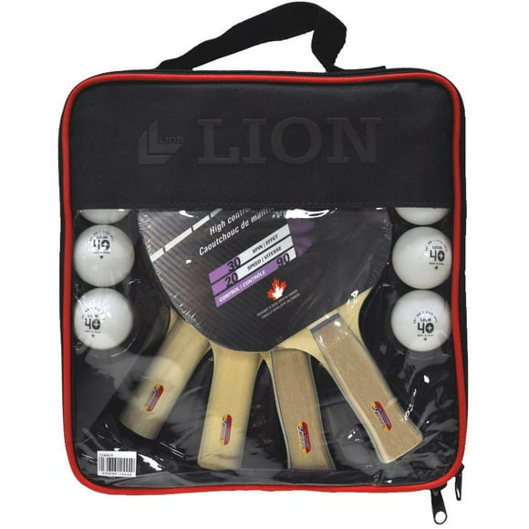 4 Player Table Tennis Set