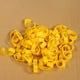 thumbnail image 3 of 100 anillos para patas de pollo, cierre de etiqueta de plástico ajustable para pollo, pato, ganso, 3 of 6