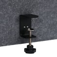 thumbnail image 5 of Desk Divider Privacy Panel Desktop Mounted Privacy Cubicle Panel 60" * 24", 5 of 25