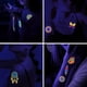 thumbnail image 2 of Pegatinas creativas para tatuajes en el brazo, con flores fluorescentes, resistentes al agua y con plumas, 2 of 4