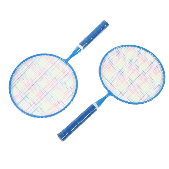 Children Badminton Racquets, T Type Reinforced Joint Iron Alloy with Carrying Bag, Anti Slip Design for Exercise Balance