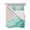 Turquoise, variant on Quilts King Size Bedding Set, Blue Waves Coastal Lightweight Quilted Comforter, Summer Beach Ocean Seaside Soft Reversible Bedspread Coverlet with Pillow Covers for All Season, 96" x 106"