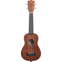 Kala KA-S Mahogany Soprano Ukulele, Satin/Mahogany/Mahogany