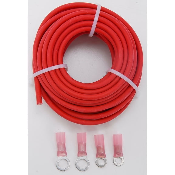 JEGS Alternator Discharge Wiring Kit 8 Gauge