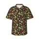 thumbnail image 1 of Fotbe Mexican Food Beer Camisa Hawaiana para Hombre Unisex – Camisa Casual de Verano con Botones de Manga Corta de Algodón y Lino,Small, 1 of 7