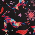 thumbnail image 4 of Mode Femmes Noël Casual Slim Print Ourlet Manches Longues Robe Décoration Intérieure, 4 of 7