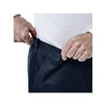thumbnail image 4 of Haggar Men's Big & Tall Premium No Iron Khaki Flat Pant Classic Fit HC90884, 4 of 8