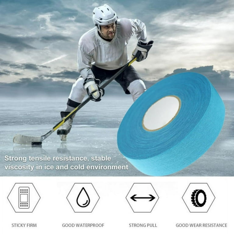  Worutuk Grip Tape Hockey Tape Sticks Anti-Slip Waterproof Blue  Camouflage Wrapper Easy to Stretch and Tear for Ice Hockey, Skiing, 1 Pack…  : Sports & Outdoors