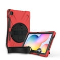 thumbnail image 2 of KIQ Heavy Duty Shockproof Galaxy Tab S6 Lite Case with Screen Protector for Samsung Galaxy Tab S6 Lite 10.4 Inch P610/P615 [Red], 2 of 8