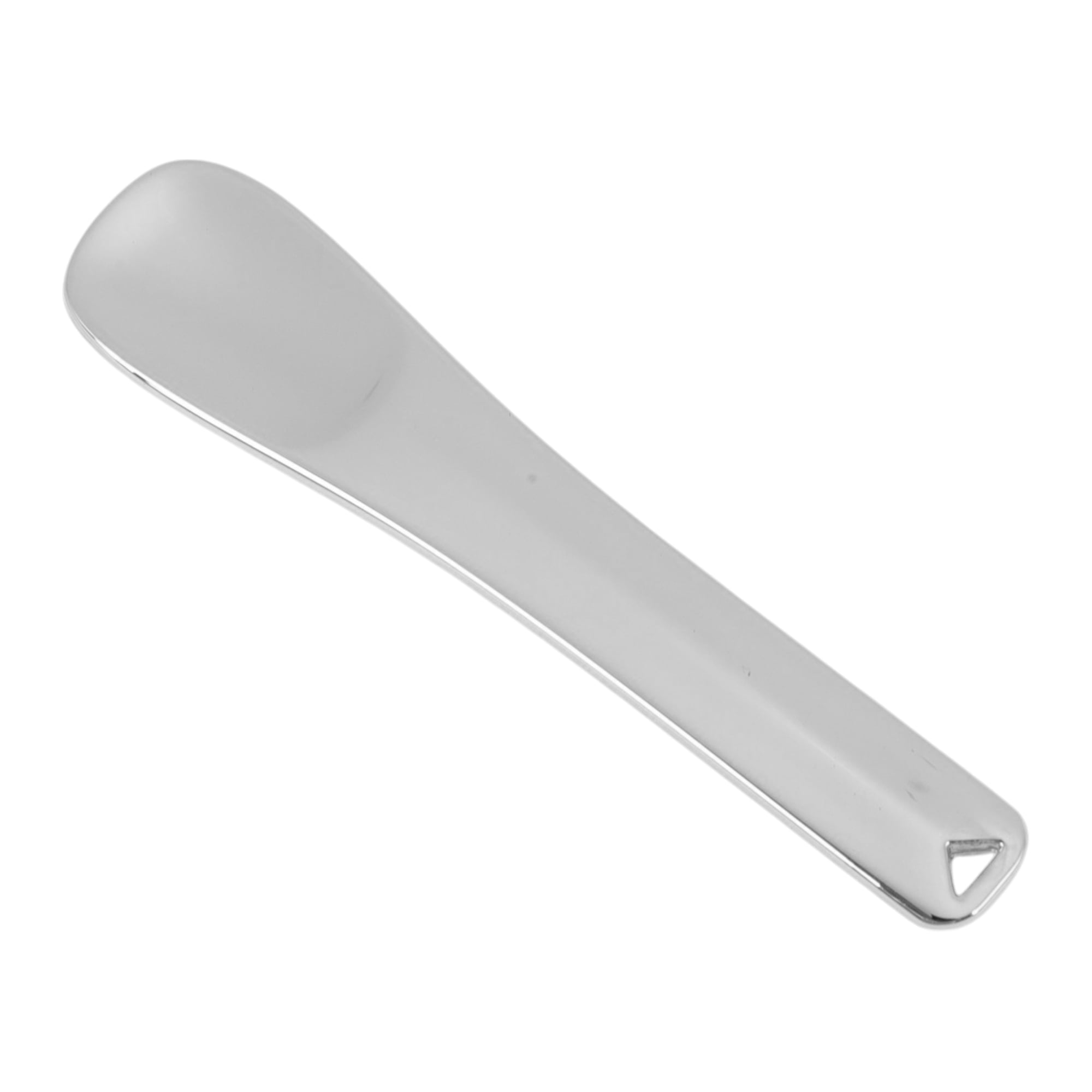 Unique Bargains 2pcs Durable Makeup Cosmetic Spoons Silver Tone